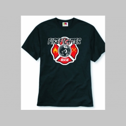 Hasiči - Firefighter ( požiarnik ) pánske tričko 100%bavlna značka Fruit of The Loom  ( tričko pre požiarnikov )